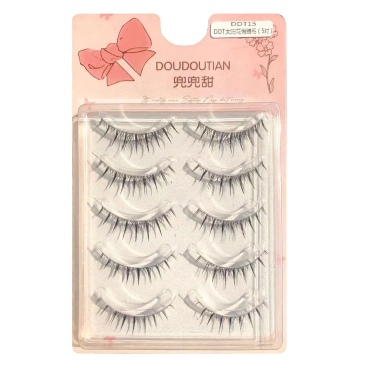 Wispy False Eyelashes – DIY Cosplay Anime Strip Lashes 3 Pairs