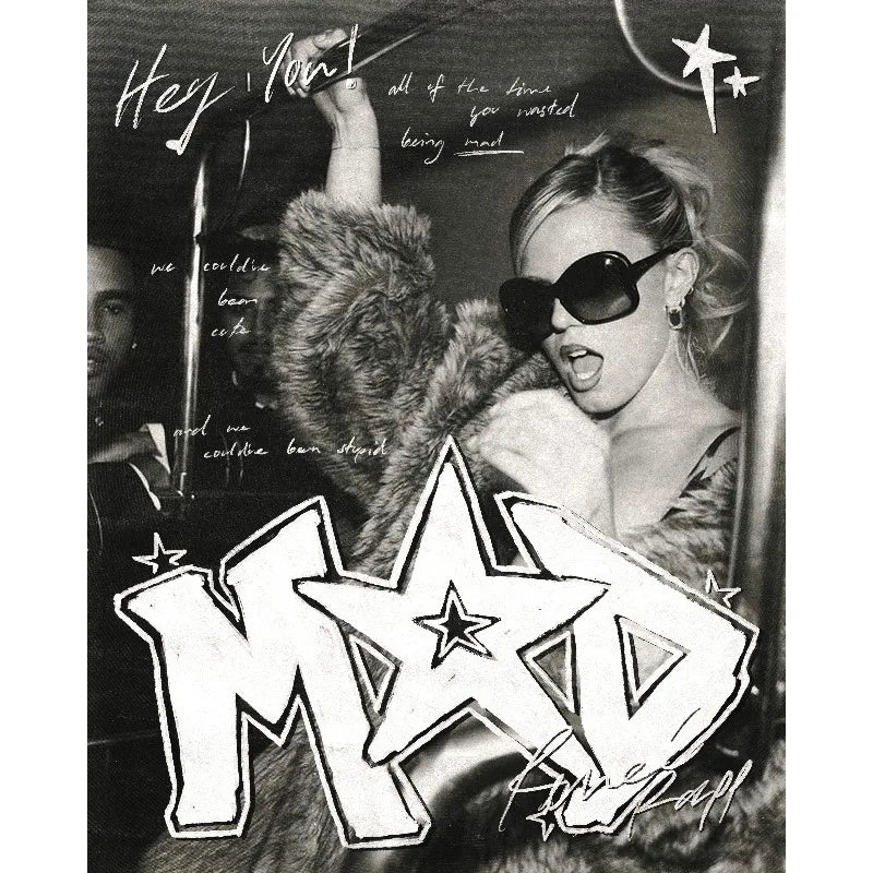 Hot Pop Singer Renee Rapp Bite Me New Music Album Aesthetic Poster HD Printed Canvas Painting Wall Art Pictures Home Decor Peaceful Pleasures Health and Wellness