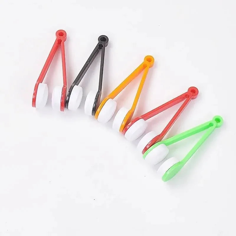 Microfiber Glasses Cleaning Brush | Eyeglass Wiping Tool