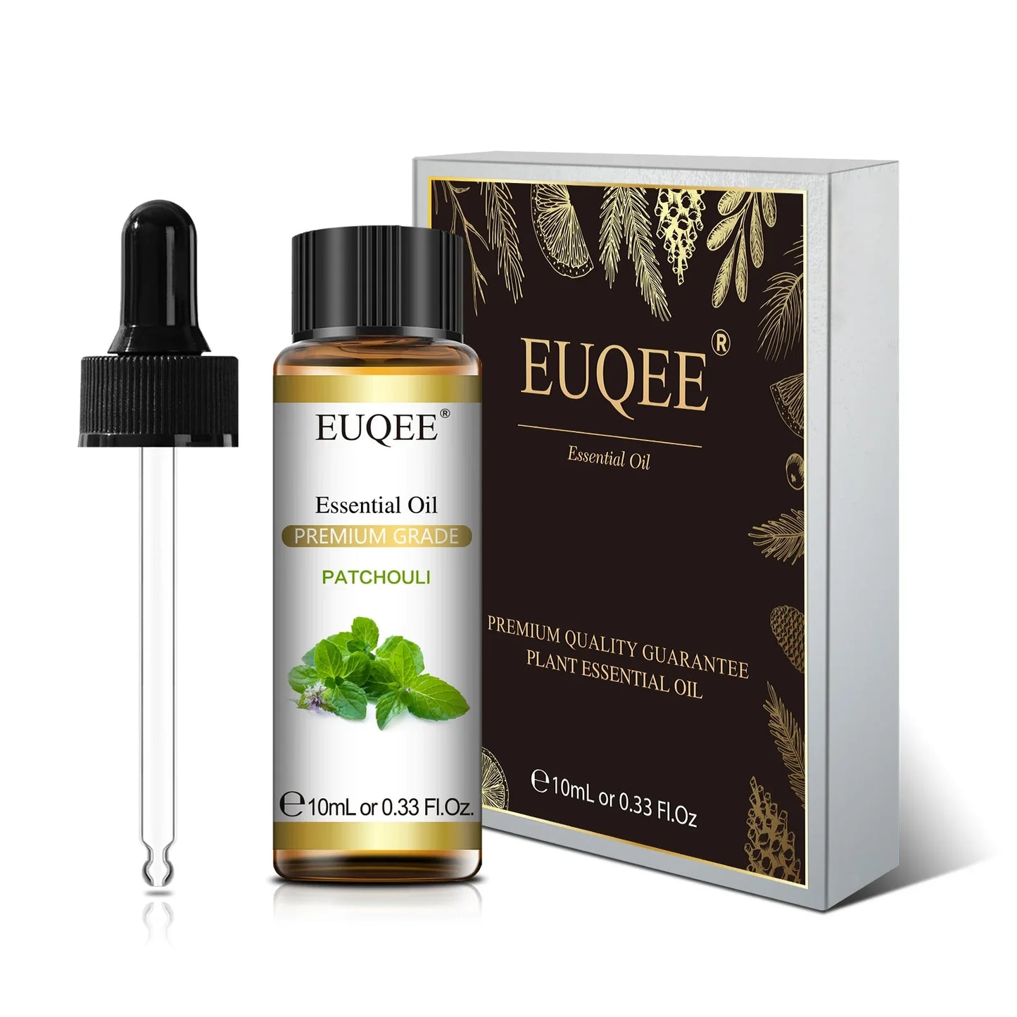 EUQEE 10ml Pure Essential Oil – Lavender, Jasmine & More