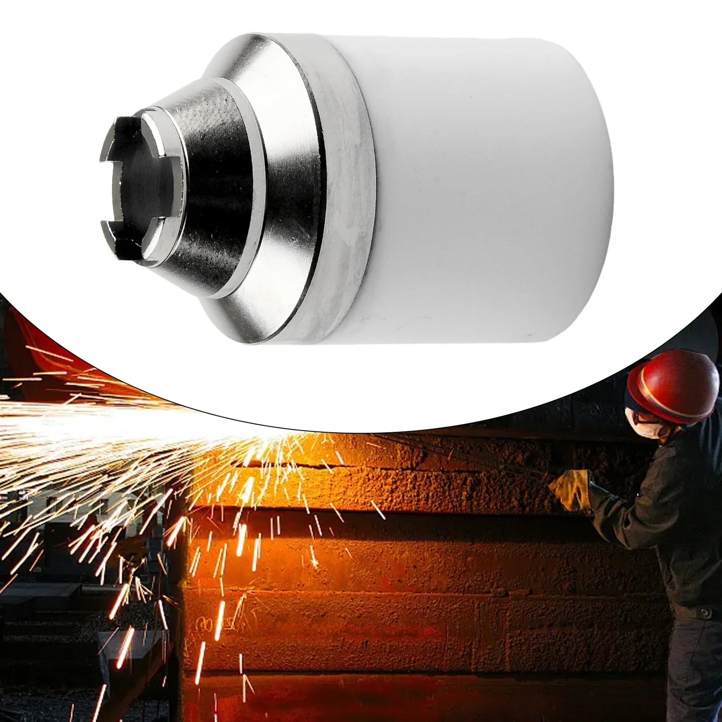 P80 Plasma Cutting Torch Protective Shield Cup & Nozzle Cover