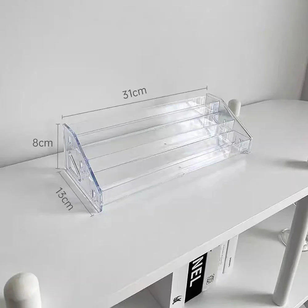Clear Acrylic Makeup & Jewelry Organizer | Desktop Storage Box