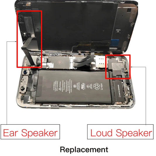 iPhone 11 Pro Max Ear Speaker & Loud Speaker Replacement Kit Phone Replacement Part Oasis Select
