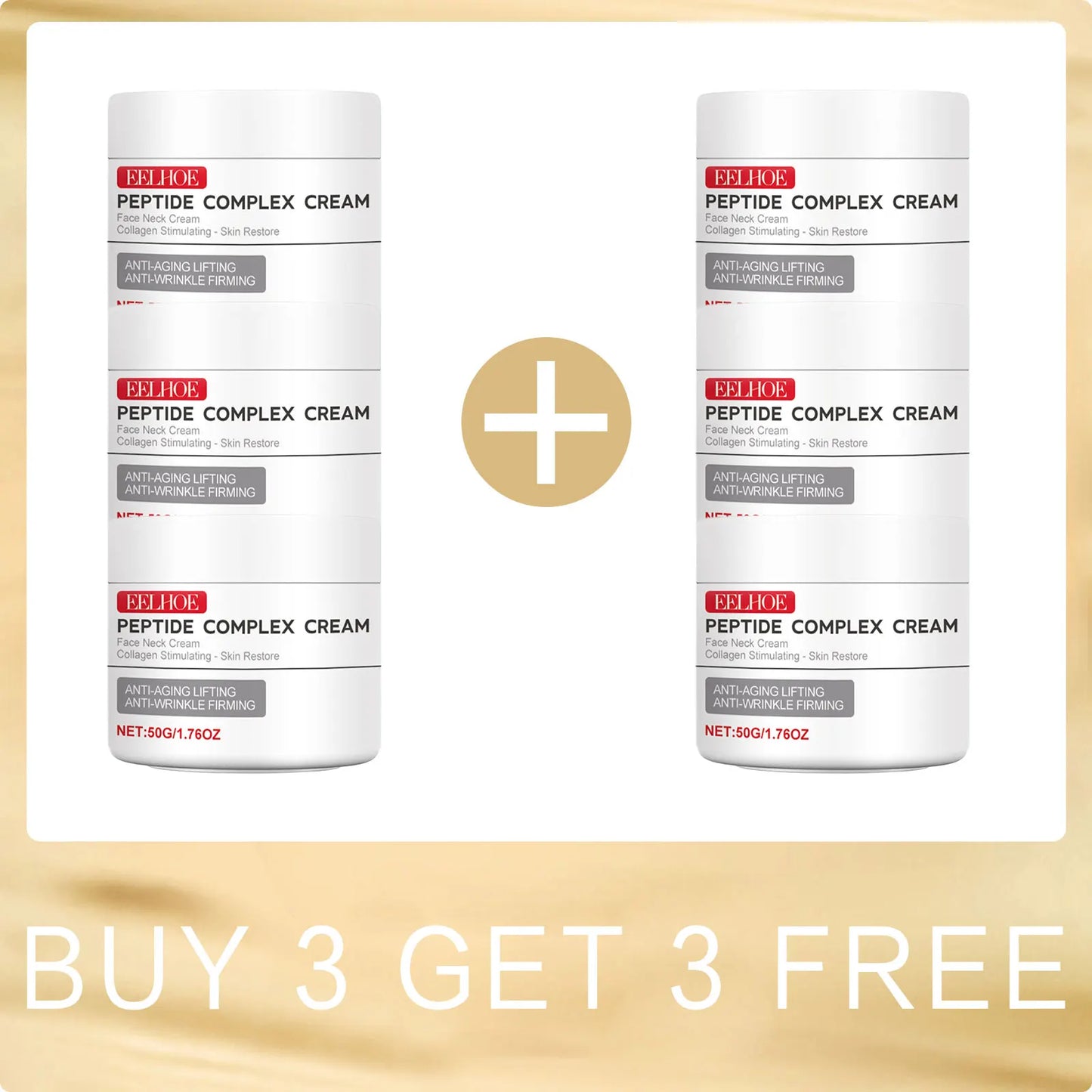 EELHOE Peptide Firming Face Cream – Hydrating & Lifting 50g