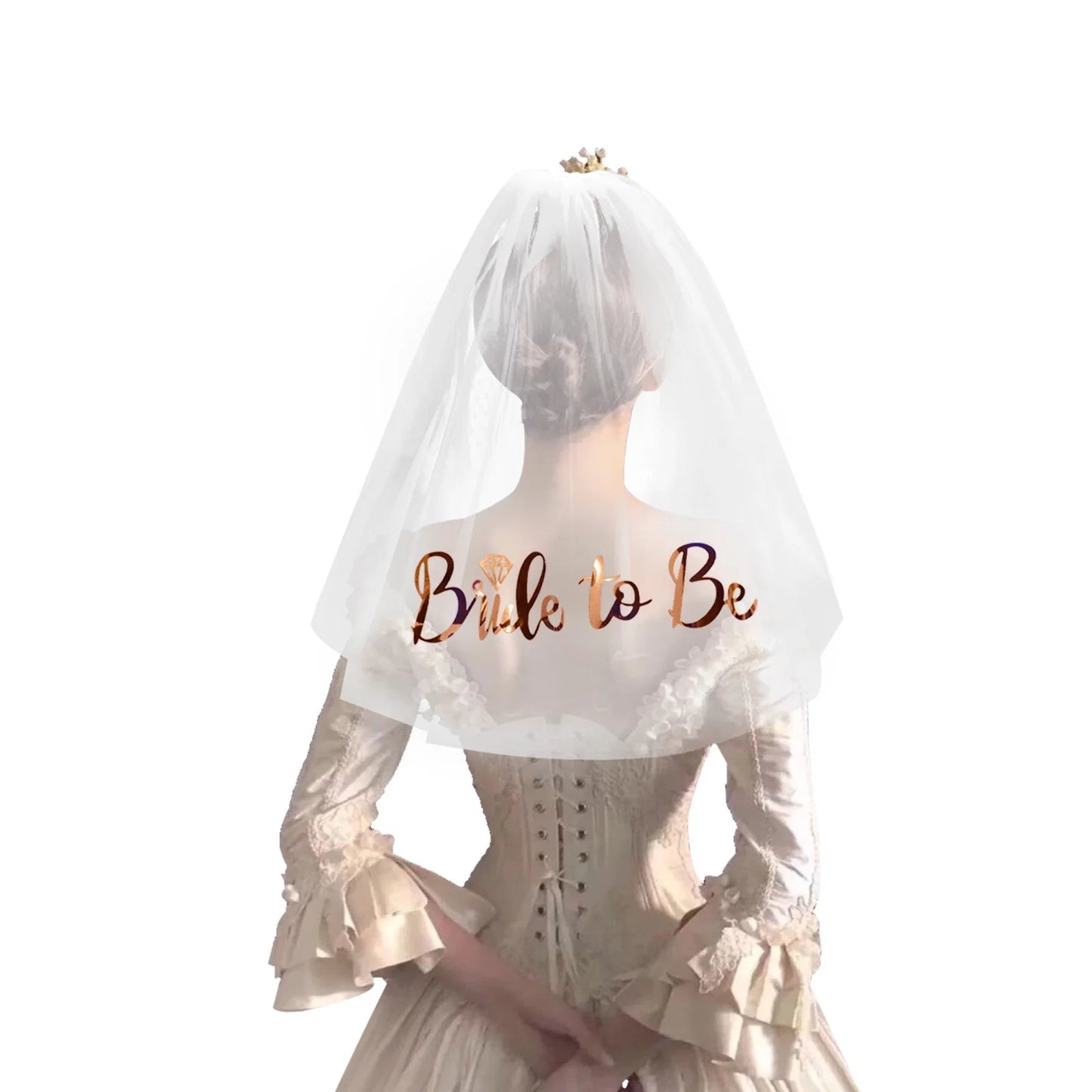 Bride to Be Sash & Veil | Bachelorette Hen Night Party Set Bridal Party Accessory Peaceful Pleasures Health and Wellness F