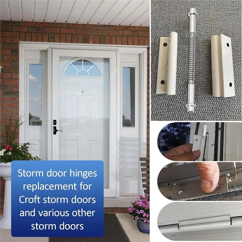 A36T-Aluminum For Croft Storm Screen Door Hinge Pin Kit(6 Pack), K 5131 Replacement Parts For Other Storm Doors Peaceful Pleasures Health and Wellness