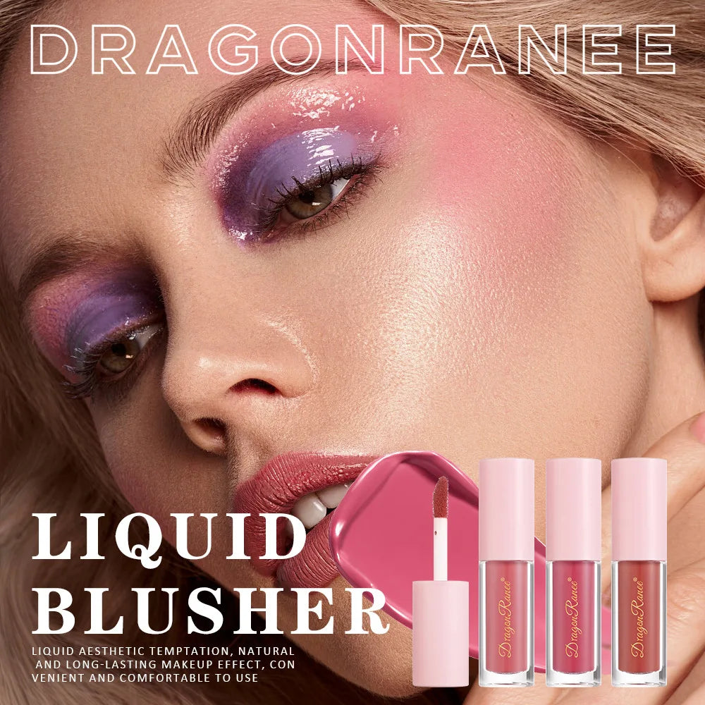 Dragon Ranee Velvet Matte Liquid Blush – 8 Shades Mini Blusher
