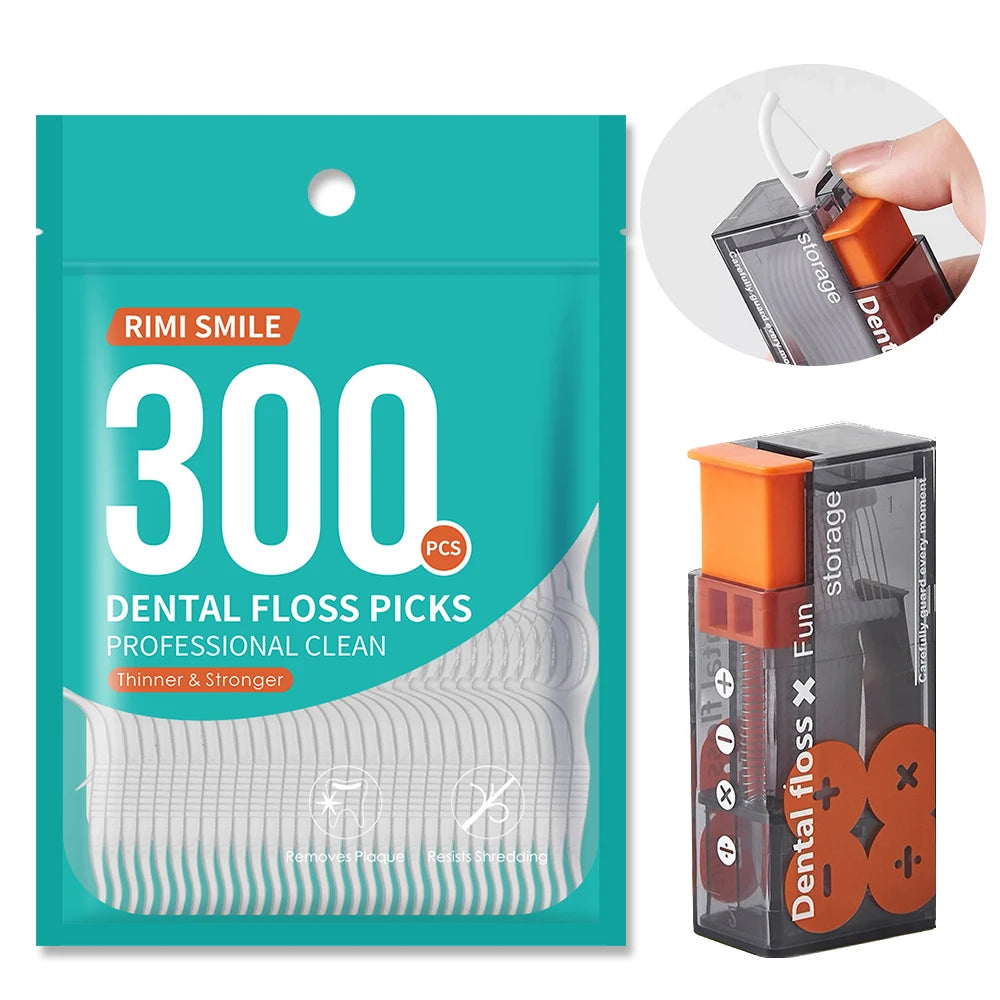 Automatic Dental Floss Dispenser Box | Travel-Ready Floss Picks