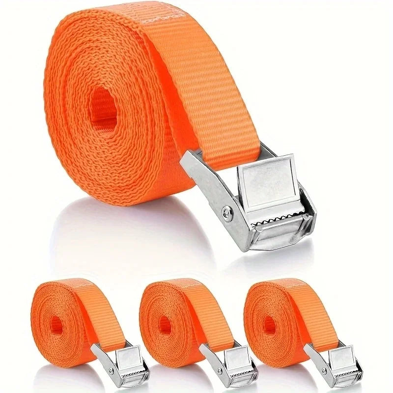 Heavy-Duty Snap Buckle Binding Straps | Anti-Corrosion Alloy