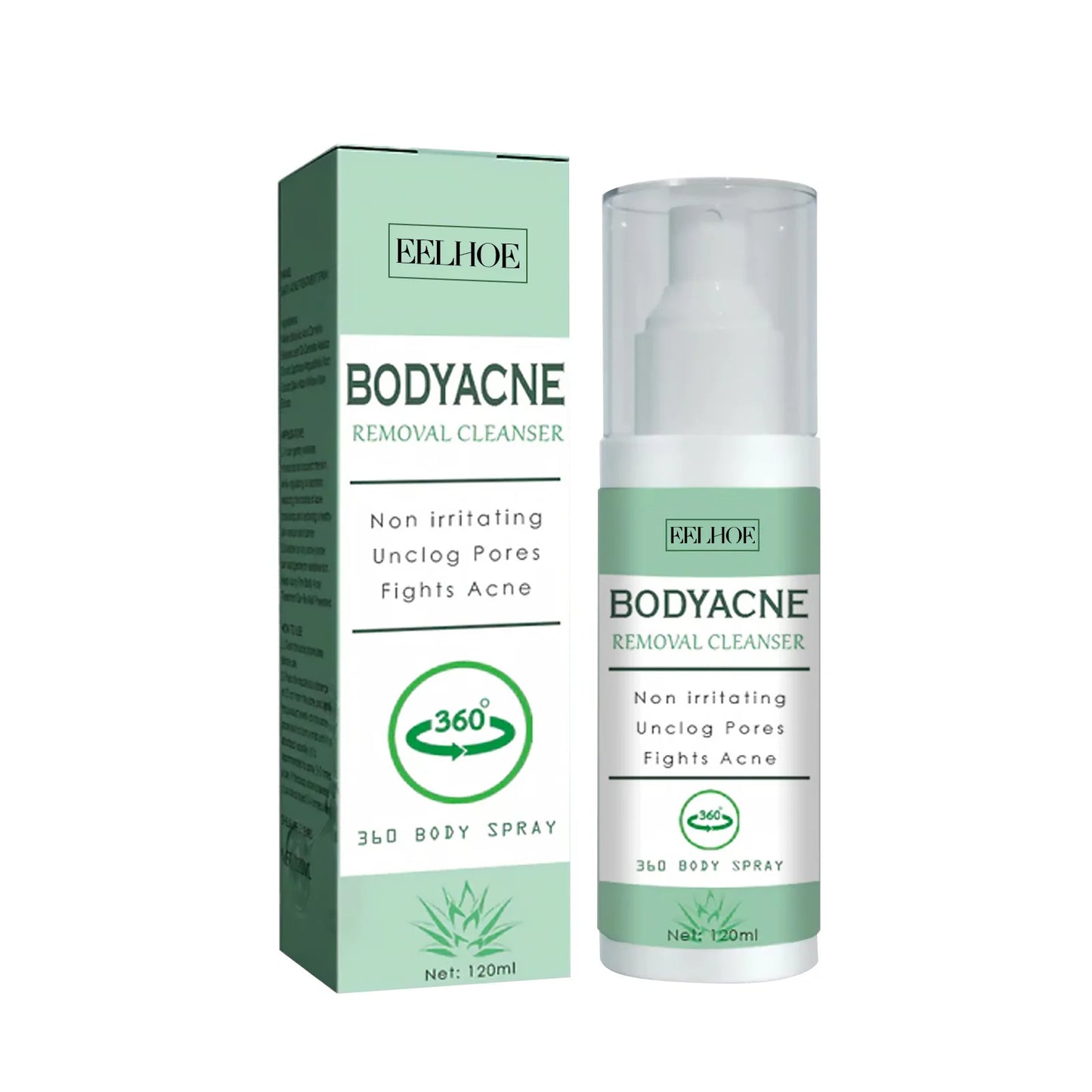 Eelhoe Back & Body Acne Repair Spray | Pore & Oil Control