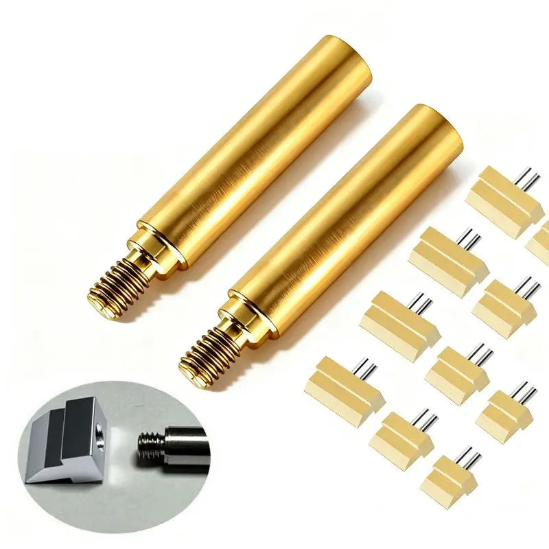 Wide Spade Soldering Iron Tip 5–40mm | Copper Welding Tool Soldering Iron Tip Peaceful Pleasures Health and Wellness
