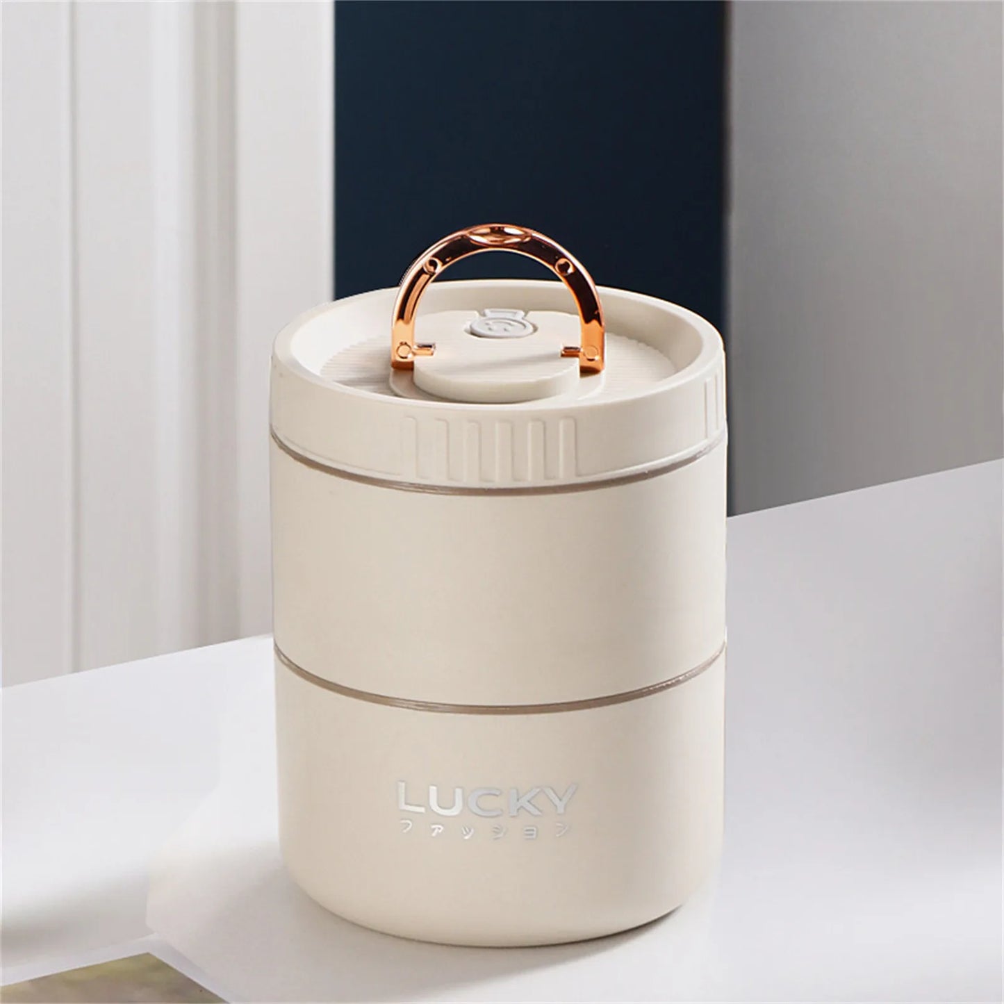Thermal Lunch Box Bento Box Portable Insulated Lunch Container Stackable Leakproof Stainless Steel Food Container Peaceful Pleasures Health and Wellness G