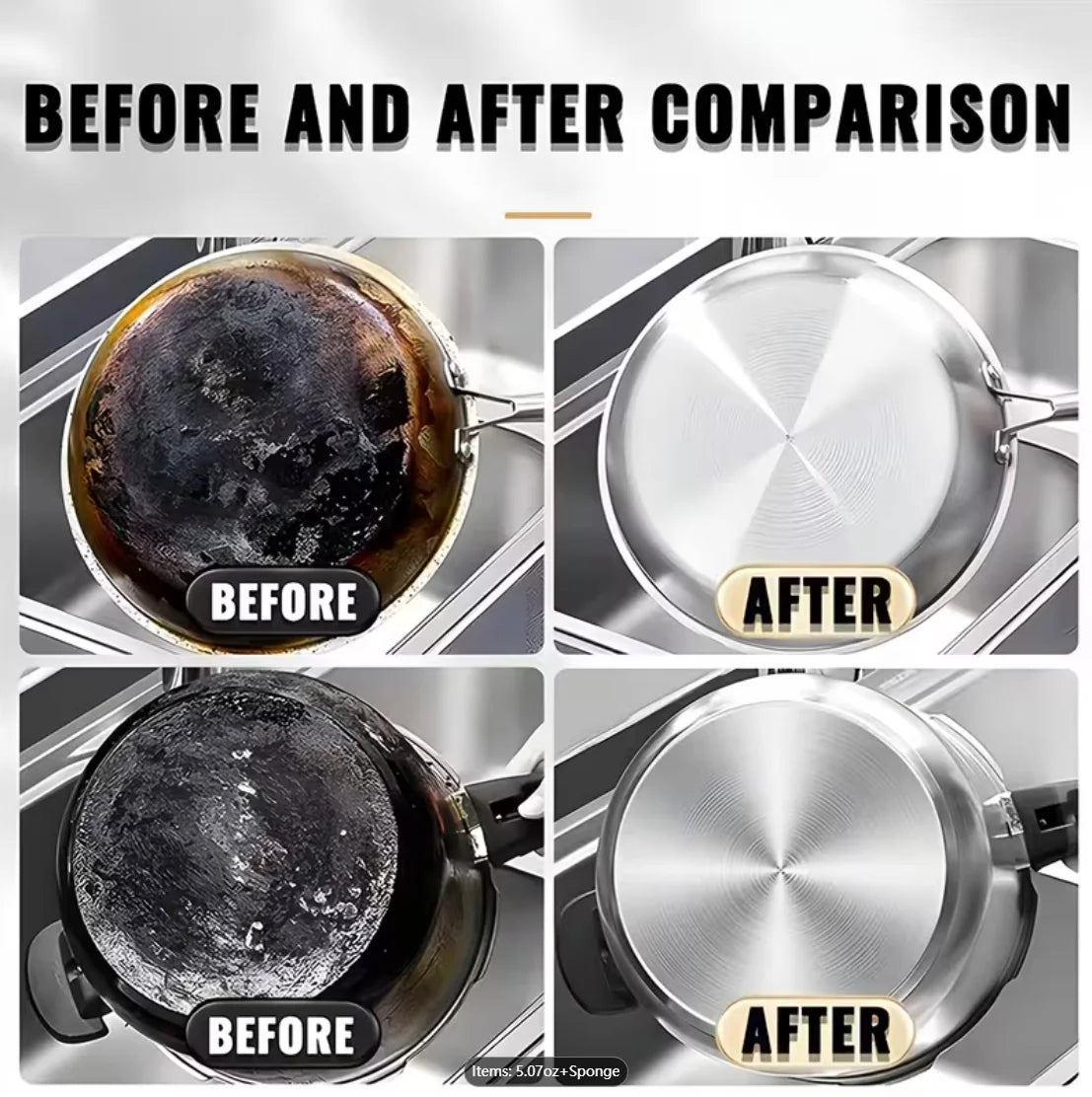 Metal Repair & Chrome Polish – Scratch & Rust Remover