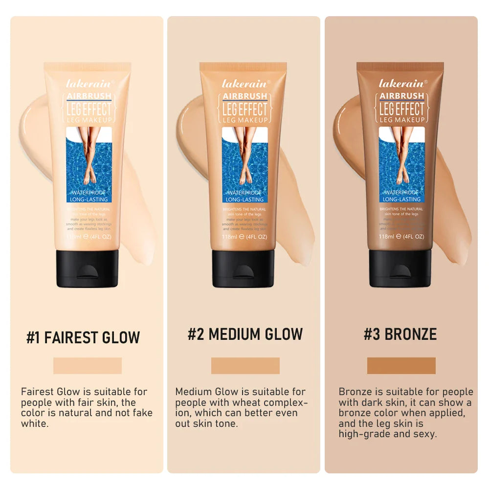 Waterproof Leg & Body Foundation 118ml – Tattoo Cover Makeup