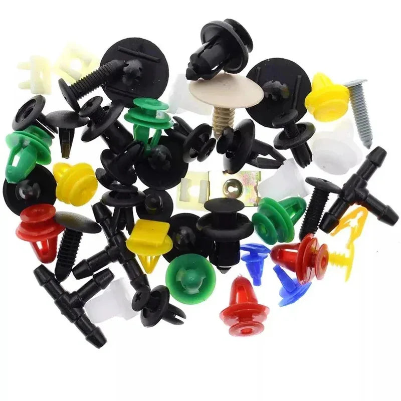 Universal Car Plastic Clips Fastener Kit 50/1000Pcs – Auto Trim