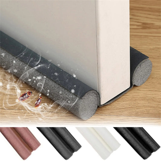 Door Draft Stopper 36inch Under Door Draft Noise Blocker Window Breeze Blocker Adjustable Door Sweeps Draft Seal Window Sealer Peaceful Pleasures Health and Wellness