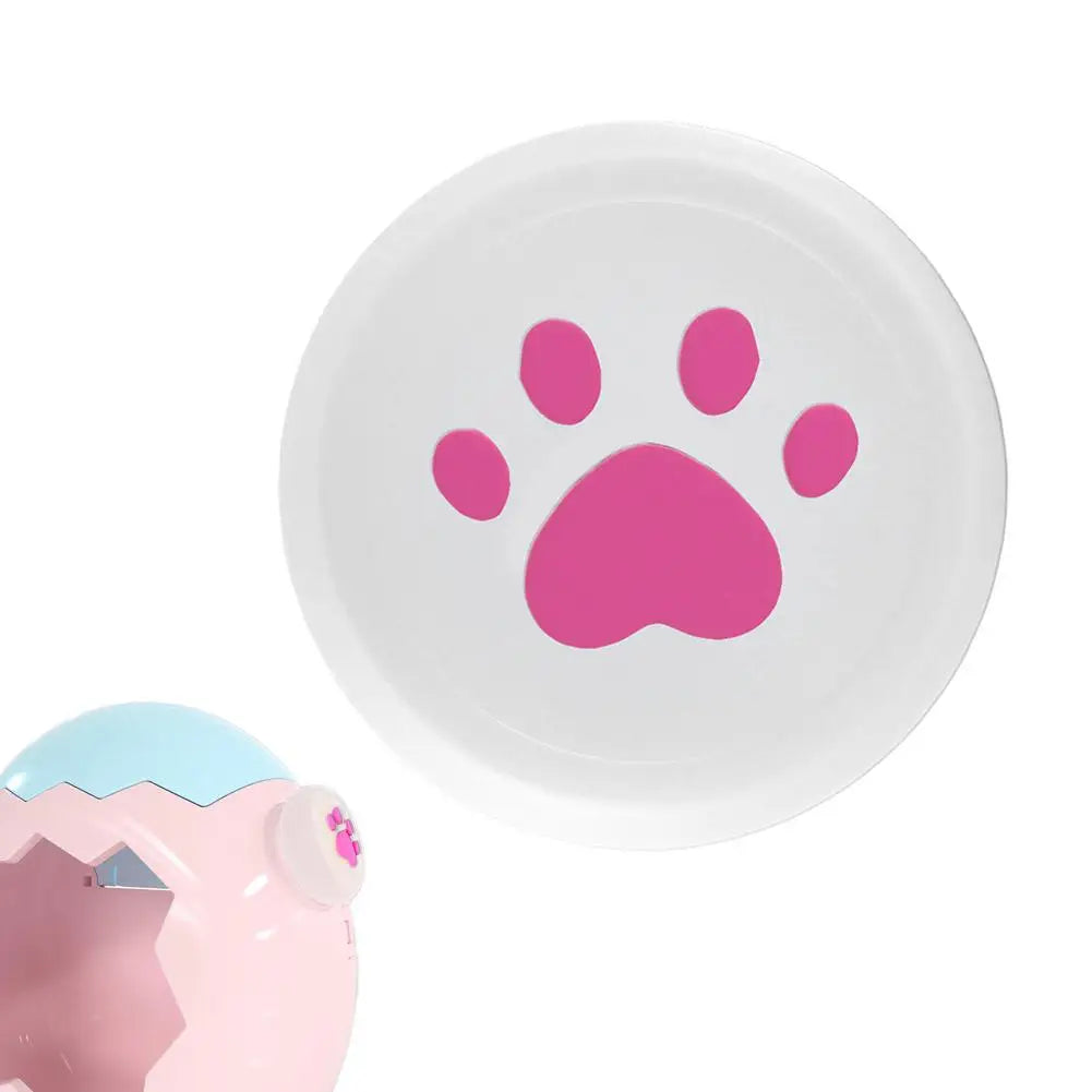 Silicone Button Cap for Tamagotchi Paradise – Paw Print Joystick Cover Peaceful Pleasures Health and Wellness Red