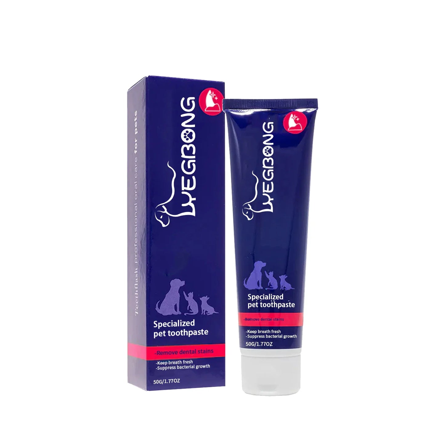 YEGBONG Pet Toothpaste – Tartar, Bad Breath & Whitening 50g