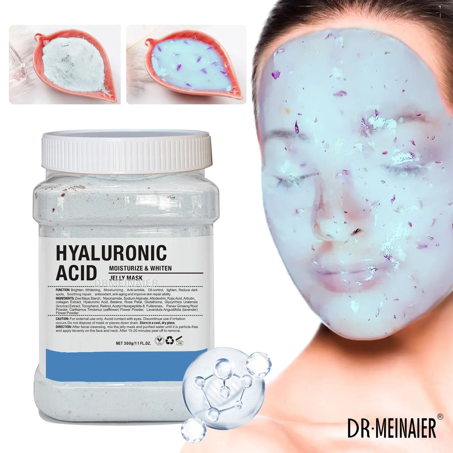 650g Nicotinamide Jelly Mask Powder – Peel, Hydrate & Brighten