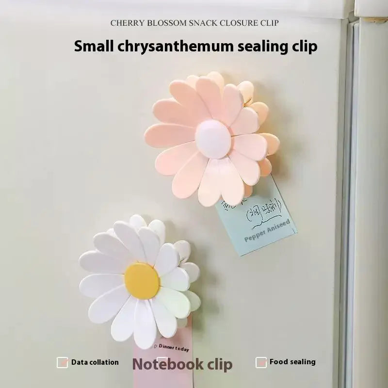 Flower Magnetic Clip – Petal Snack Sealer & Fridge Magnet