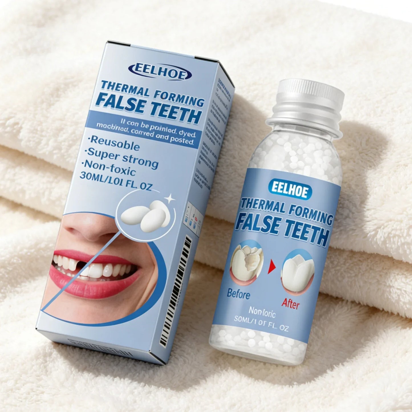 EELHOE Thermal Forming Temporary Tooth Repair Denture Beads