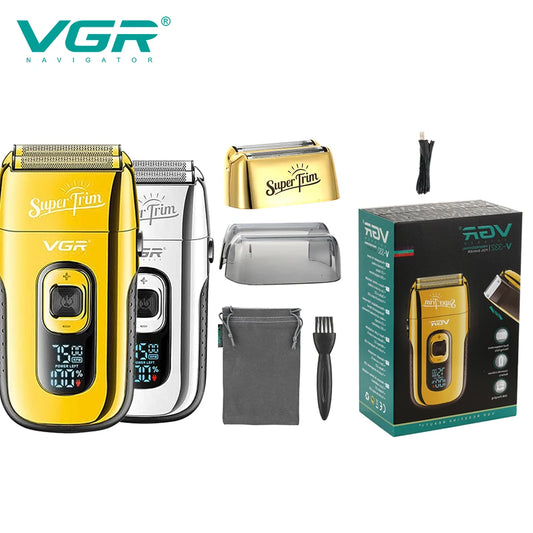 VGR 332 Electric Razor Electric Shaver Rechargeable Shaving Machine for Men Shaver Beard Razor Beard Trimmer Hair Trimmer Peaceful Pleasures Health and Wellness