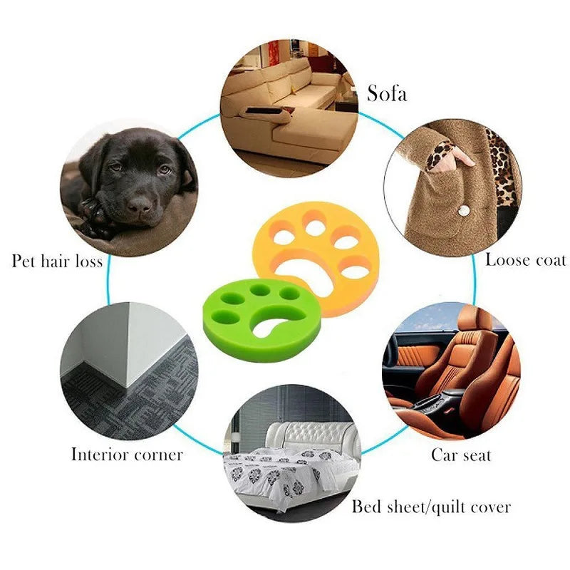 Reusable Pet Hair Remover for Washing Machine & Dryer