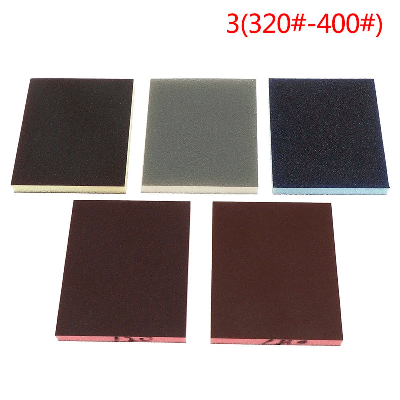2-Pack Sanding Sponge Block Pads | Abrasive Polishing Set