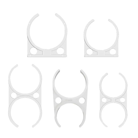 5-Pack RO Water Filter Mounting Bracket Clips – 32mm PP Plastic Water Filter Clip Oasis Select