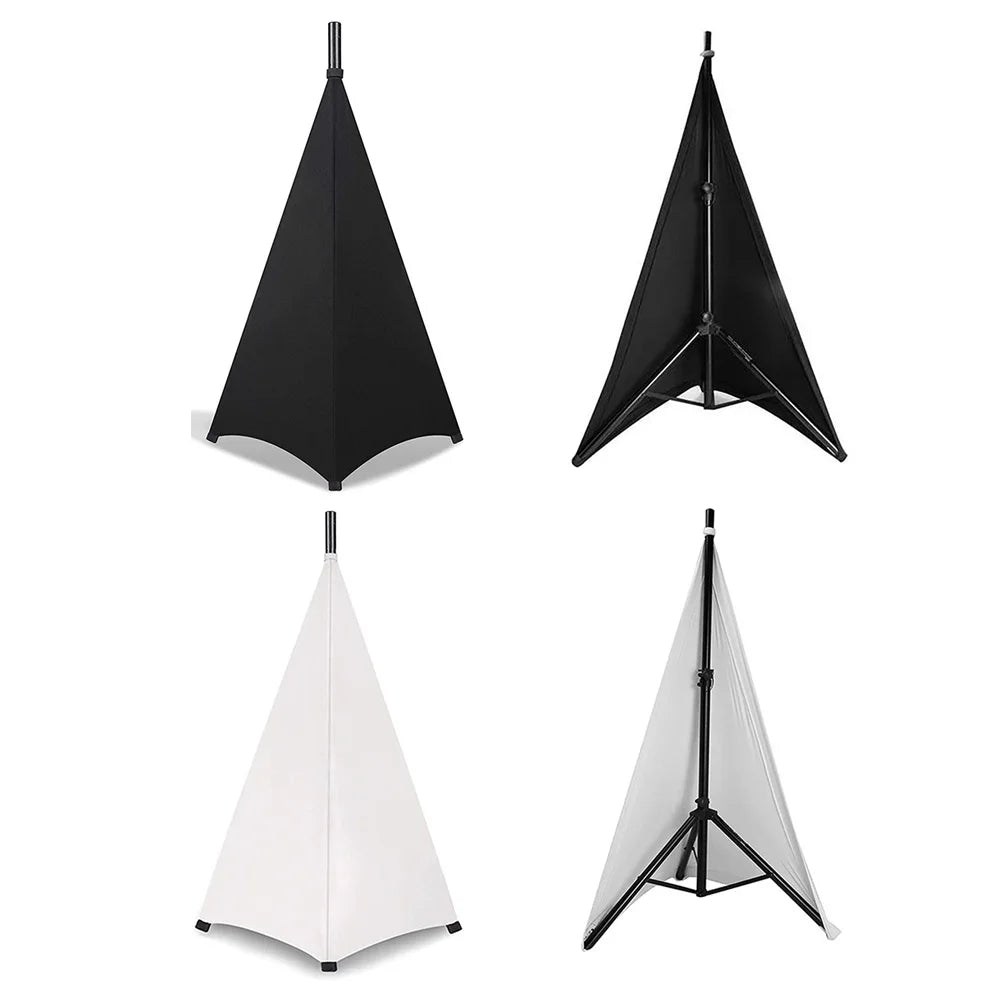 Universal Speaker Stand Cover Tripod Stand Cover Height Flexible Stretchable Floor Equipment Tool Blind Accessories Peaceful Pleasures Health and Wellness
