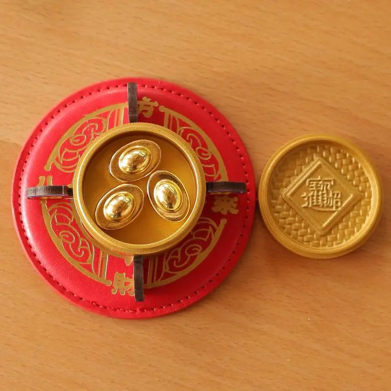 Feng Shui Golden Steamer & Lucky Turtle Ornament | Good Luck