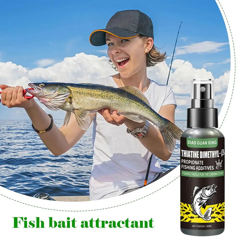 DMPT Fish Attractant Spray | All-Season Bait Additive 3×100ml