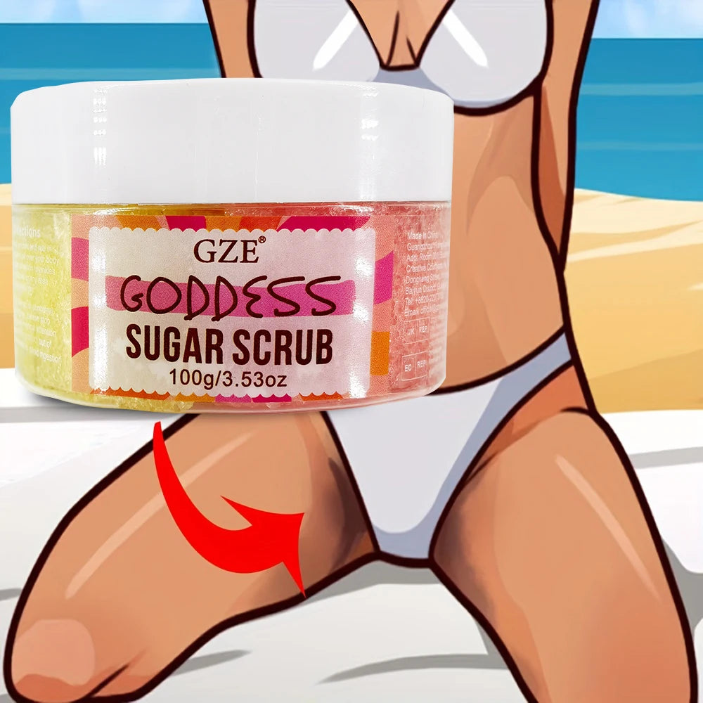 Goddess Body Sugar Scrub – Exfoliating & Moisturizing Polish