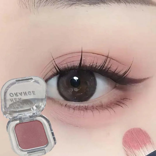 HERORANGE Matte Red Brown Eyeshadow | Silky Shimmer Single Shadow Single Eyeshadow Peaceful Pleasures Health and Wellness 06