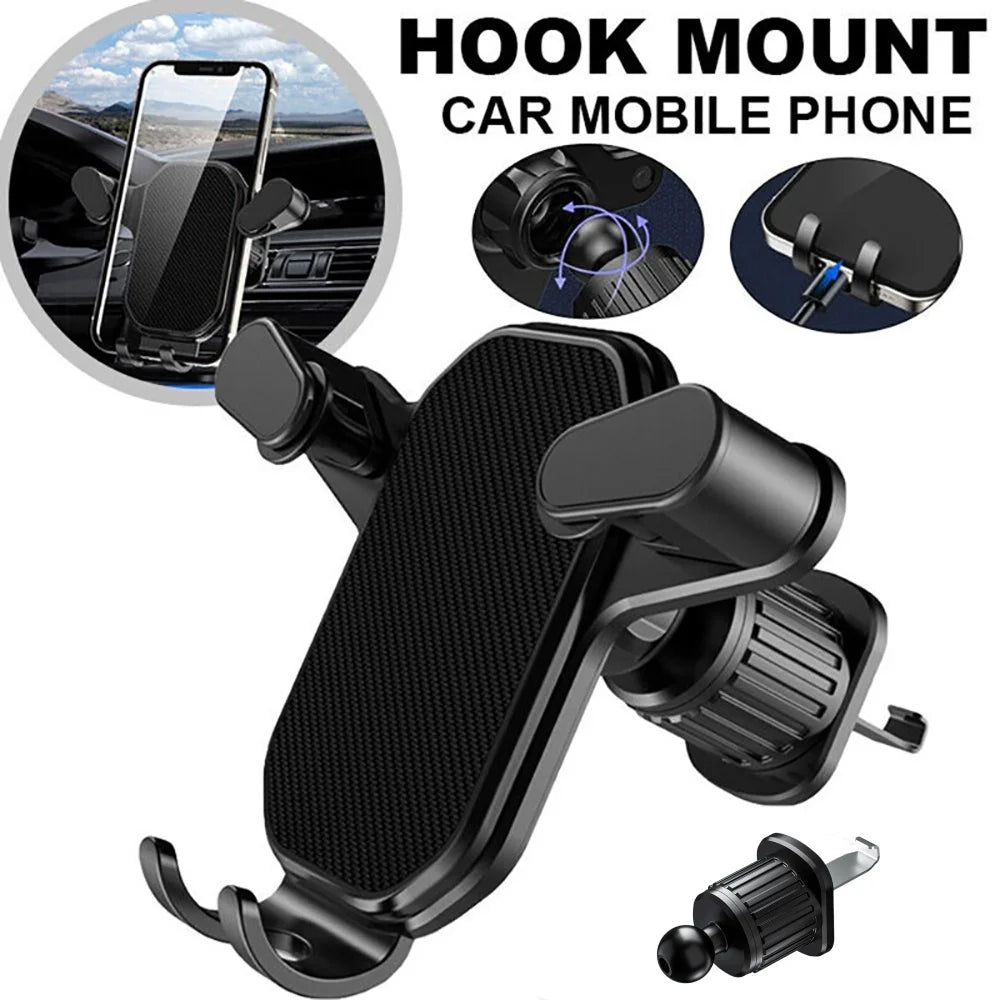Gravity Car Air Vent Phone Holder | Universal 4.7–7" Mount