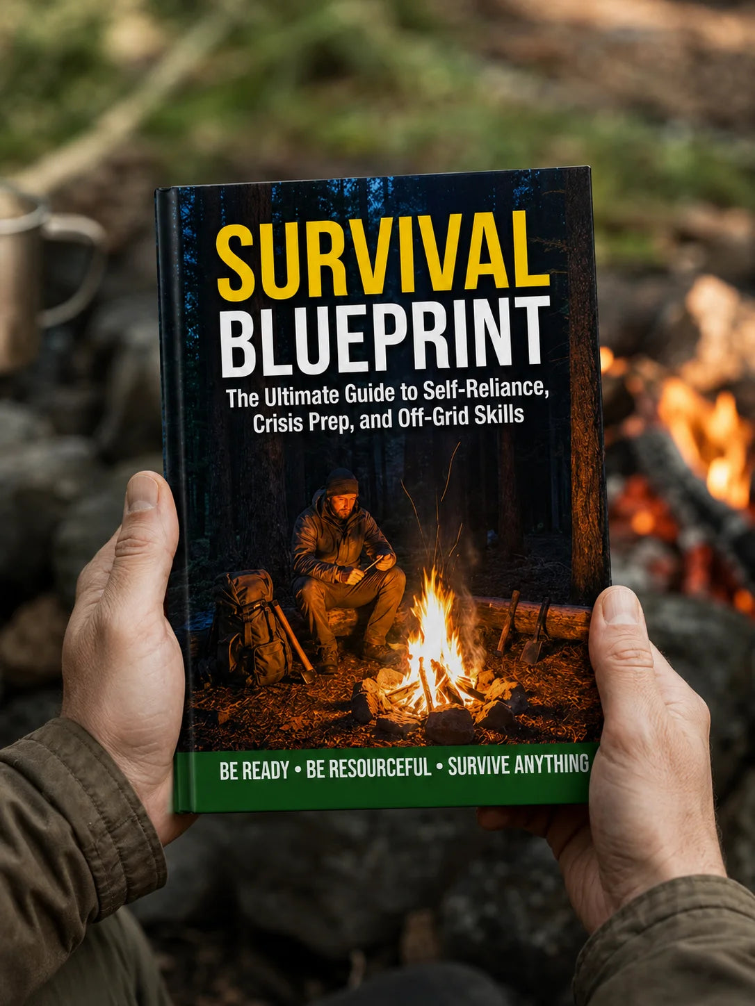 Survival Blueprint A5 Guide Crisis Prep Off-grid Skills Handbook