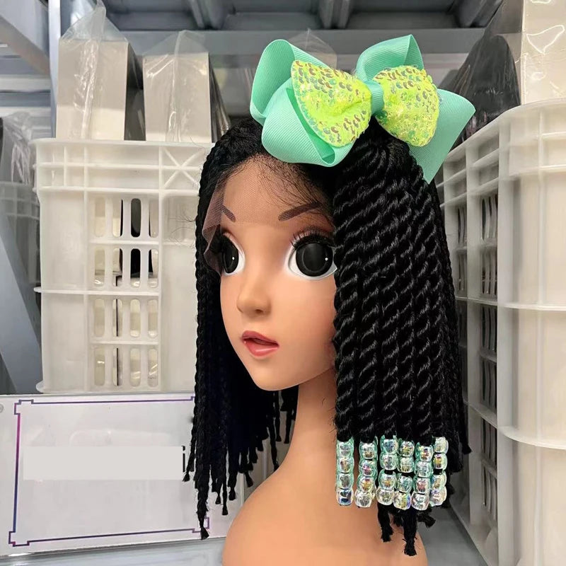 Christmas Sequin Bows Girl Ponytail with Beads Kids Ponytail Braids Kids Ponytail Hair Extension Peaceful Pleasures Health and Wellness colors 8 China Mainland