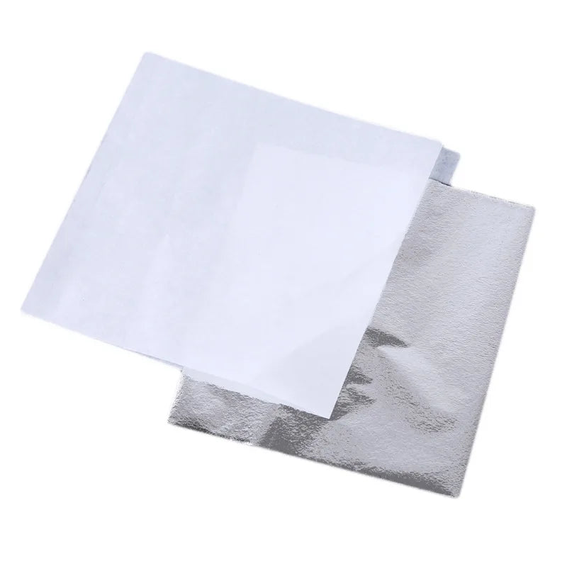 100/300 Sheets Imitation 24K Gold Foil Leaf for Crafts & Cake Decor