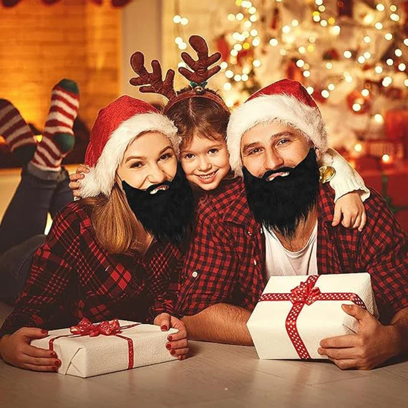 Fake Beard Party Beard Halloween Beard Santa Claus Big Beard White Long Hair Black Big Beard Party Beard Dressing Peaceful Pleasures Health and Wellness