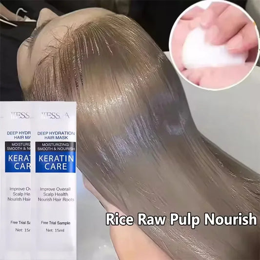 Keratin Hair Mask – Smooth, Moisturise & Control Frizz Fast Keratin Hair Mask Oasis Select