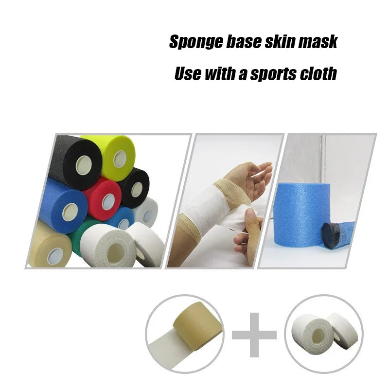 Sponge Bandage - 20m * 6cm Suitable For Sports Use,Wrapped Around Wrists,Headers,Ankles,Knees Sports Bandage Peaceful Pleasures Health and Wellness