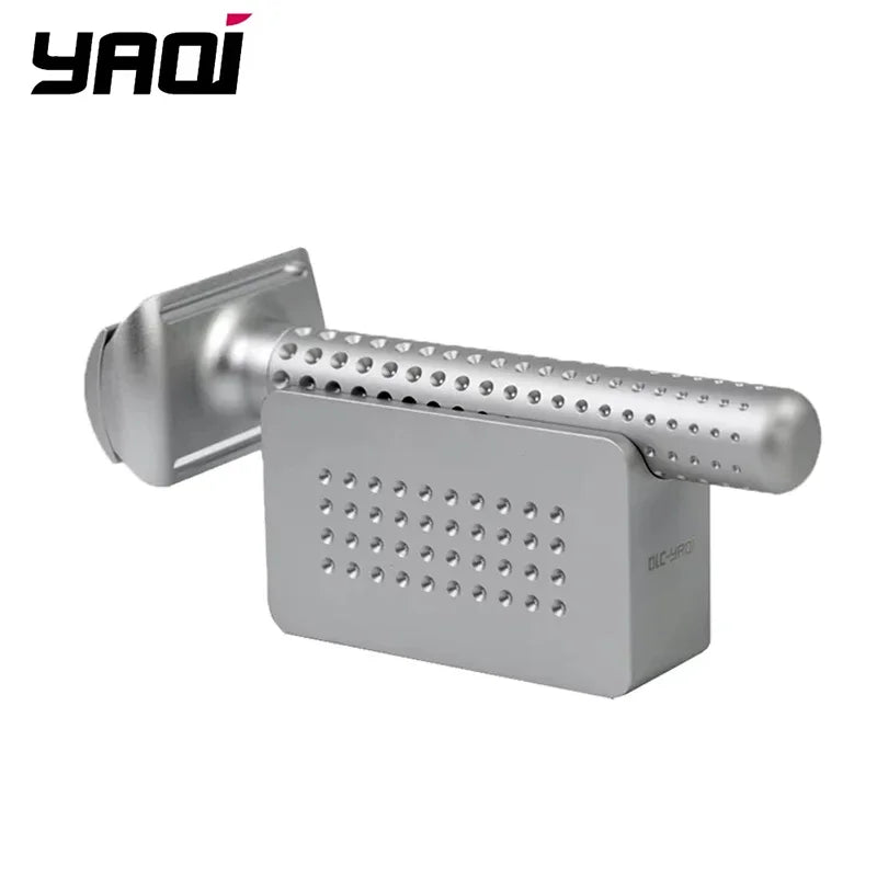 2026 Yaqi Sputnik Aluminum Safety Razor for Men with Holder Classic Shaving Tool Peaceful Pleasures Health and Wellness RS2238