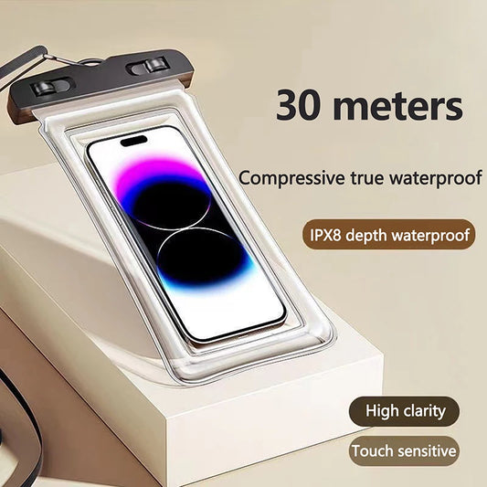 Waterproof Phone Case Touch Screen Sealed Bag – Swimming
