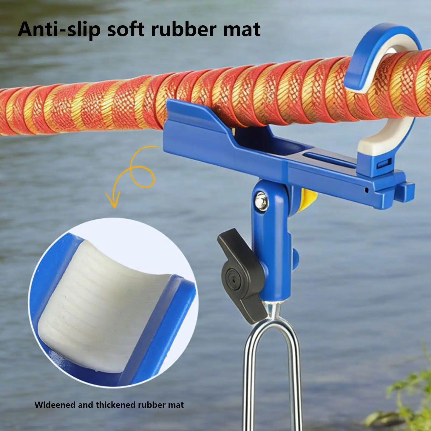 Adjustable Fishing Rod Holder Ground Spike – Boat, Beach & Kayak