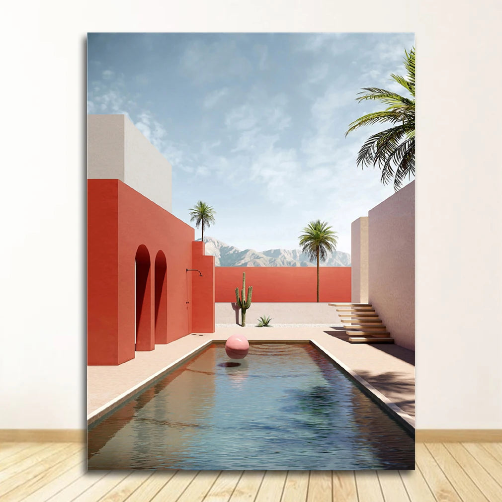 Abstract Canvas Wall Art – Modern Still Life & Building Print Canvas Wall Art Peaceful Pleasures Health and Wellness 3 40x60cm Unframed