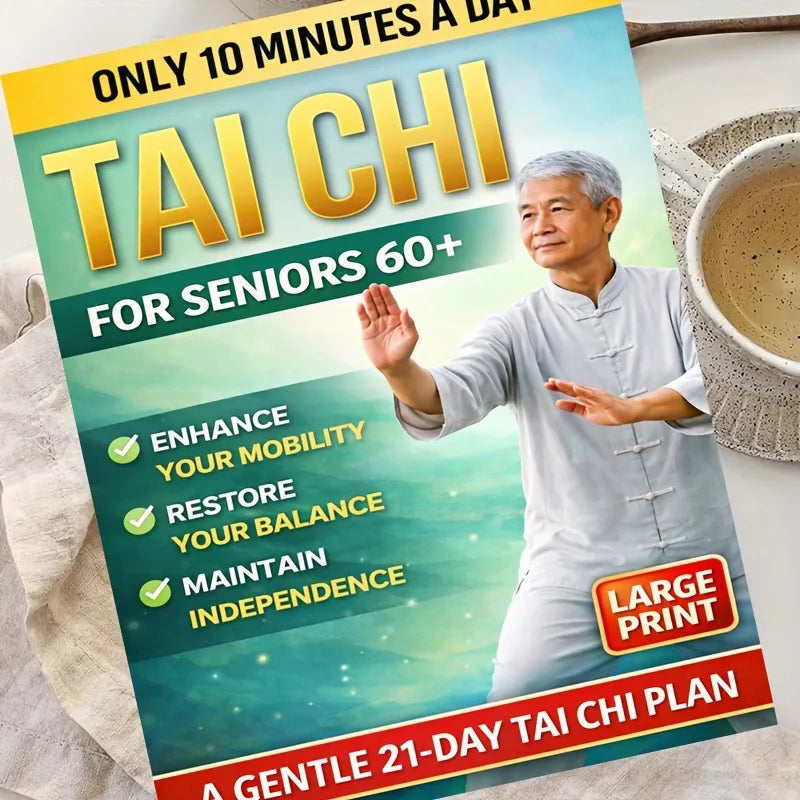 10-Minute Tai Chi Guidebook For Balance Training And Fall Prevention 21-Day Program Peaceful Pleasures Health and Wellness