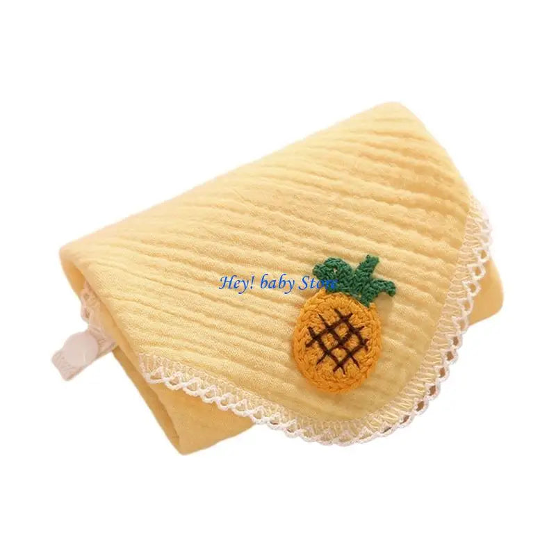 Muslin Baby Burp Cloths | Soft Wash Cloth & Infant Bib