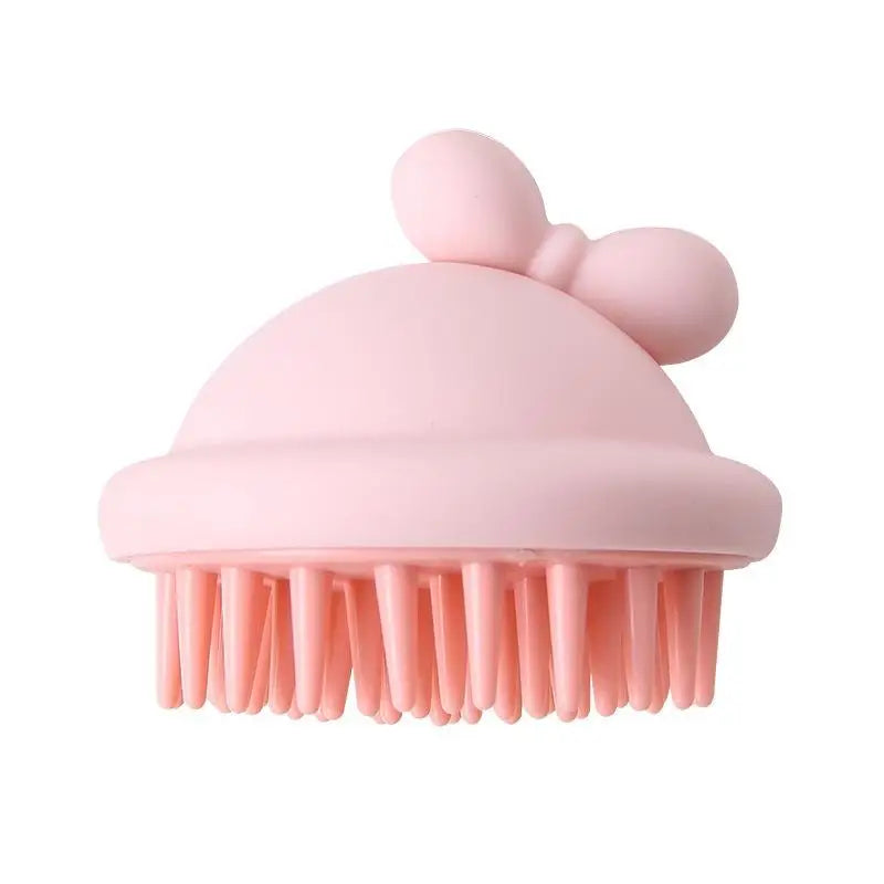 Shampoo Scalp Hair Massager Head Body Massage Comb Scalp Massage Brushes Comb Spa Massage Brush Dual Use Of Dry And Wet Peaceful Pleasures Health and Wellness Pink