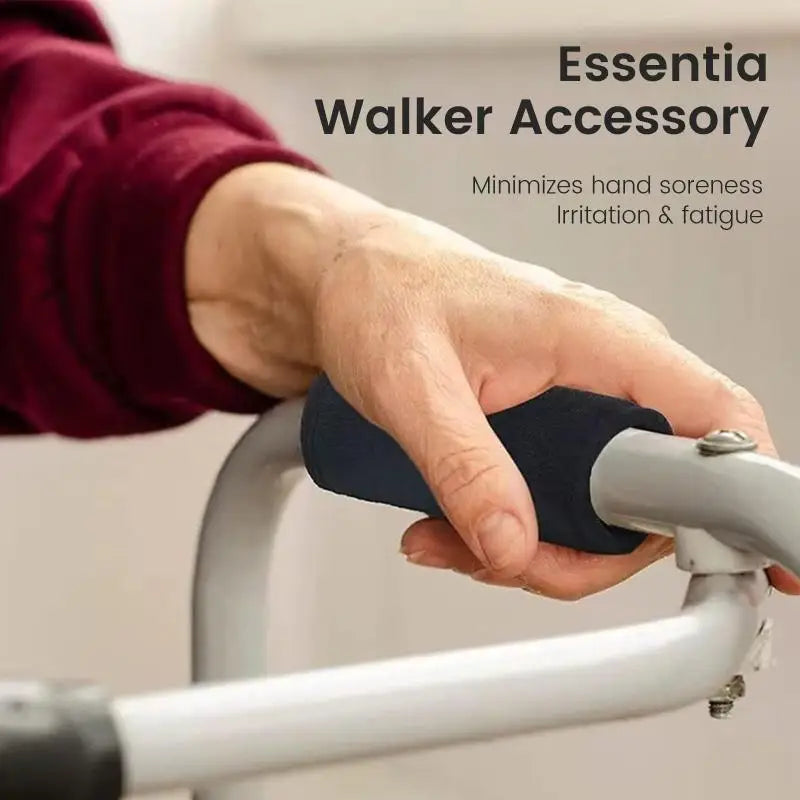 1 Pair Walking Aid Handle Gloves Support Wheelchair Handle Gloves Breathable Elderly Walker Grips Cushioned Covers Armrest Pad Peaceful Pleasures Health and Wellness