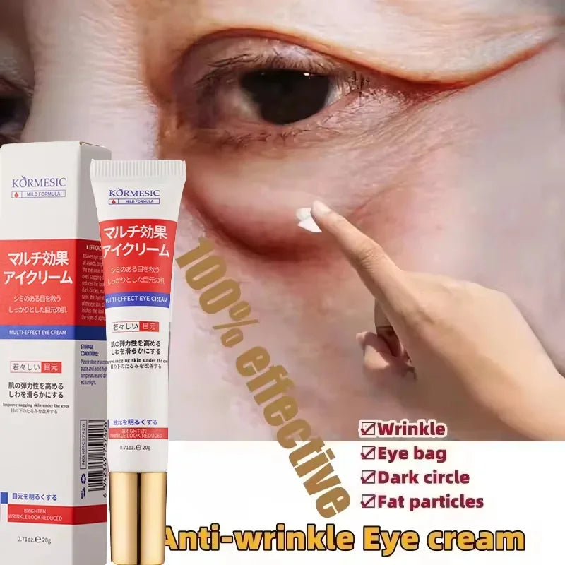 Instant Eye Bag Removal Cream Retinol Anti-Wrinkle Lifting Firming Fade Fine Lines Anti Dark Circle Puffiness Brighten Eye Care Peaceful Pleasures Health and Wellness